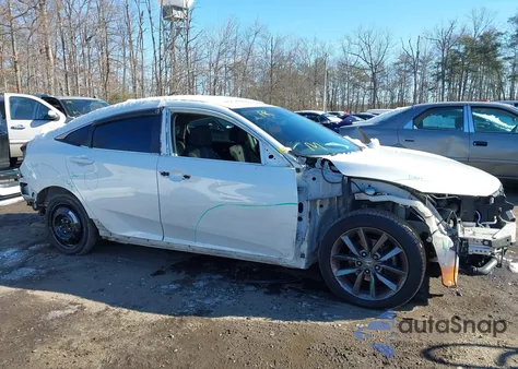 2020 Honda Civic Ex from USA, damaged, VIN 19XFC1F32LE009643